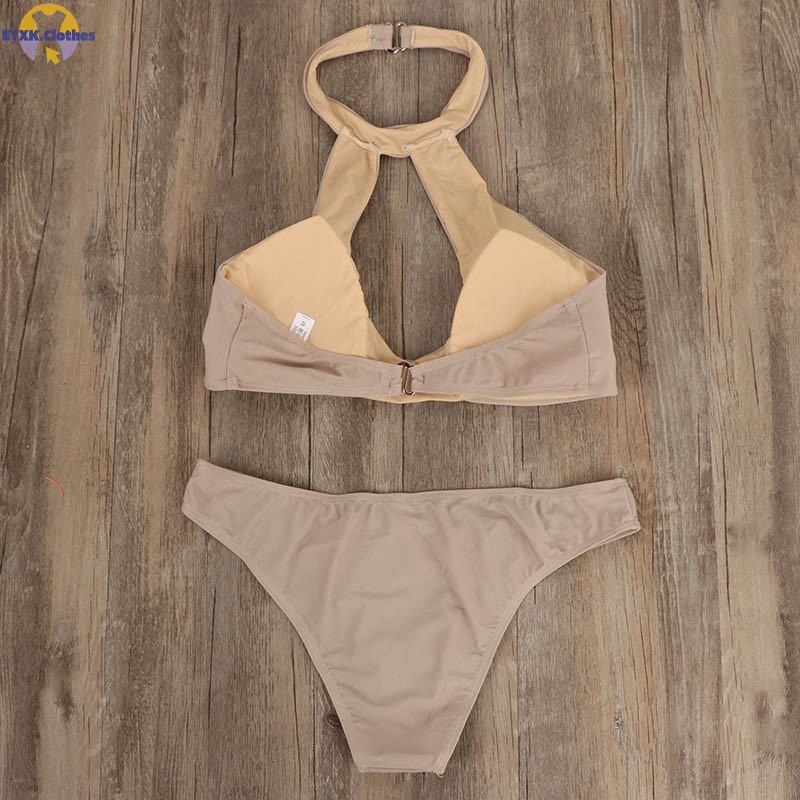 1 Bộ Bikini Màu Trơn Thời Trang Nữ Tính | BigBuy360 - bigbuy360.vn