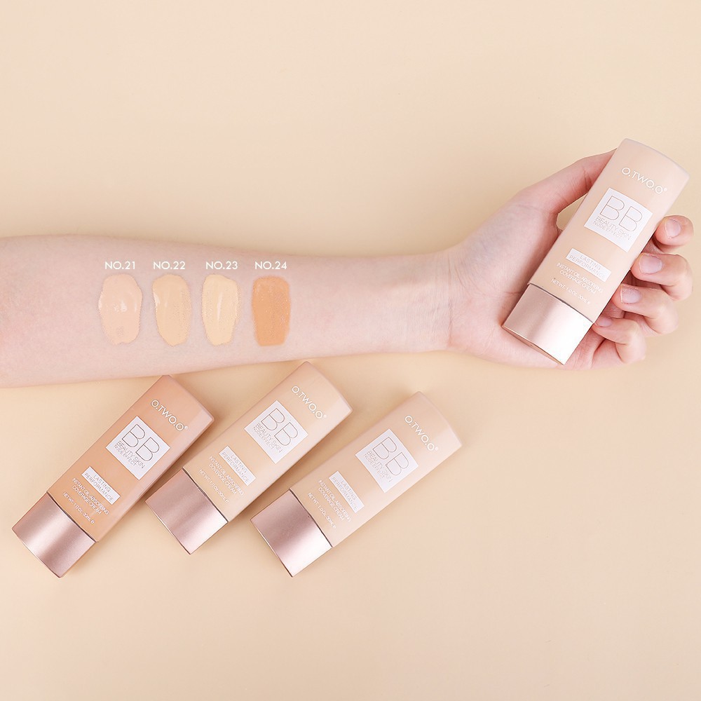 Bo Mỹ Điểm Pham Trane O.TWO.O 180g Gom Kem Lót + Kem BB + Kem Che Khuyết Điểm + Makeup Sponge