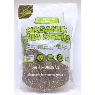 Hạt Chia Úc Xanh Absolute Organic - 1kg
