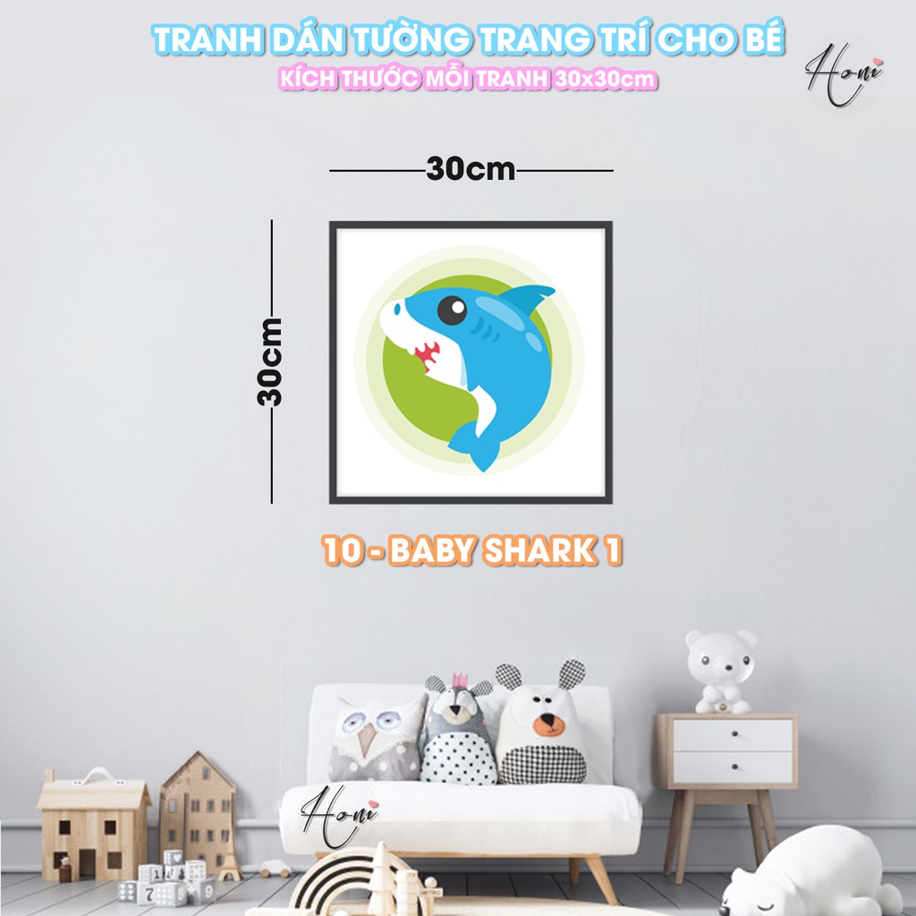 Decal Dán Tường Trang Trí Phòng Bé - Tranh Dán Tường Bộ Lẻ