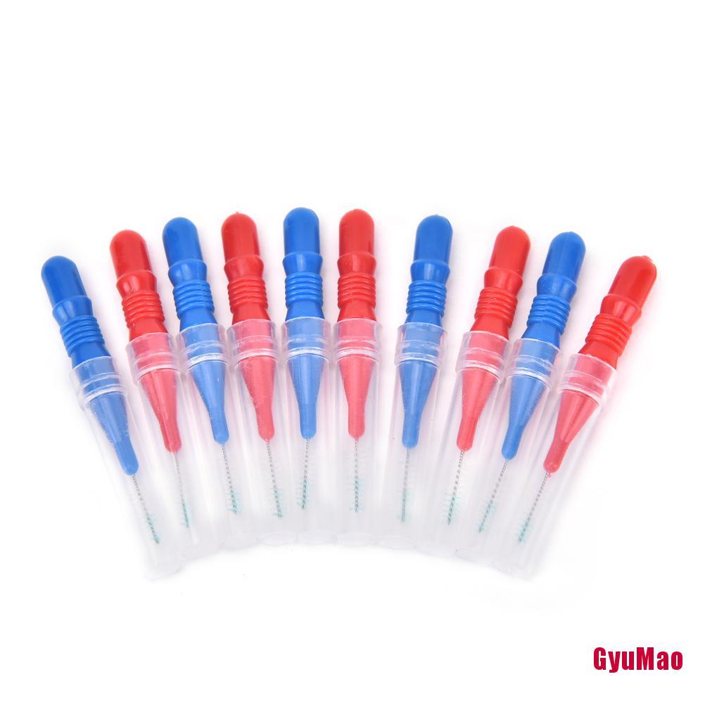 Set 50 Tăm Xỉa Răng Nhựa Làm Sạch Kẽ Răng rx1GUMO