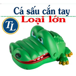 ✅[RẺ VÔ ĐỊCH] Đồ chơi cá sấu cắn tay loại đại, khủng long cắn tay, khám răng cá sấu