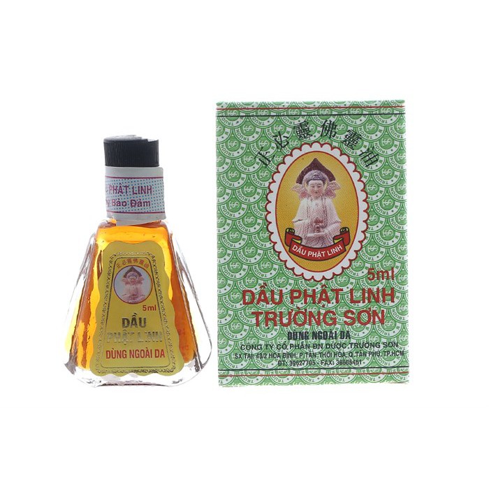 Dầu Phật Linh ⚡FOLLOW Shop Giảm 5K⚡ Dầu Phật Linh Trường Sơn Chai 5ML