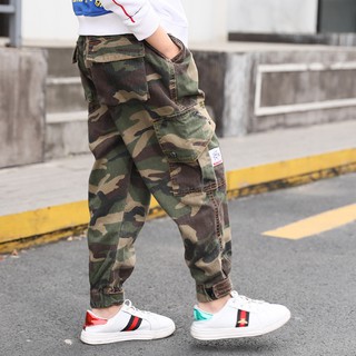 Quần jogger rằn ri cá tính cho bé (order 15 ngày)