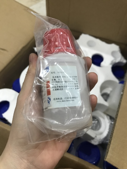 Thioglycolic aci d 90% TGA chai 100ml CAS 68-11-1