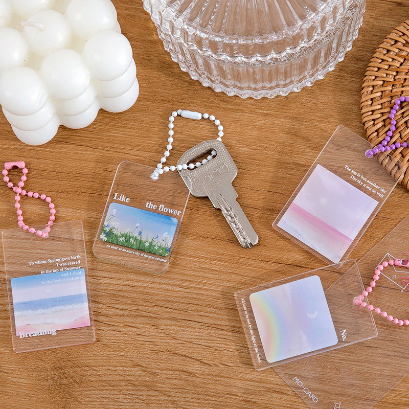 Móc khoá ảnh eathestic vintage airpod phụ kiện gắn balo cặp móc treo túi xách tote hot trend ulzzang hàn quốc