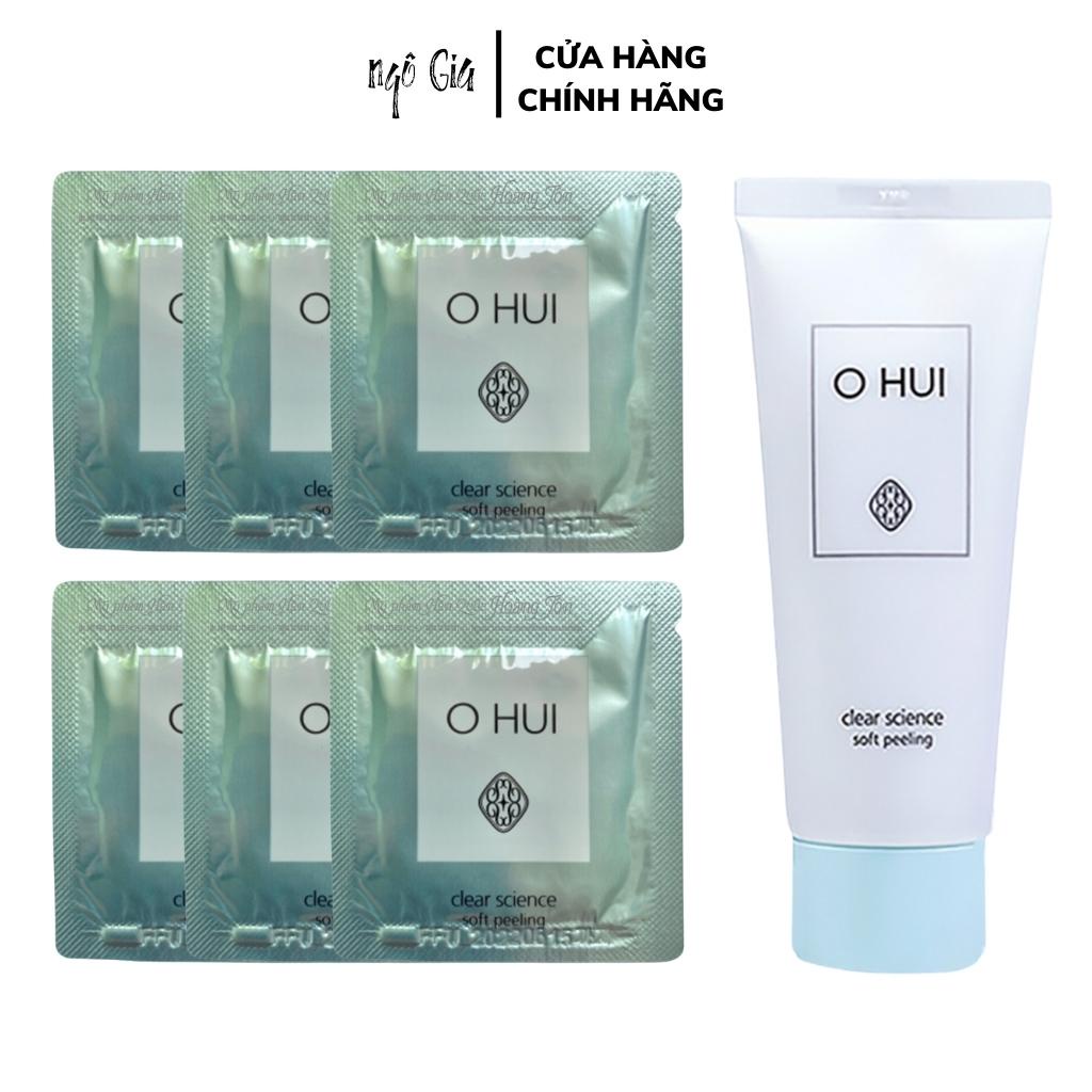 Gói tẩy da chết Ohui Clear Science Soft Peeling làm sạch tế bào chết dạng gel - Sale Chính hãng