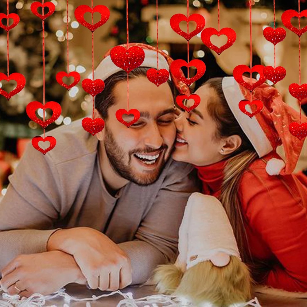 1 Gói Dây Treo Hình Trái Tim / Ngôi Sao Lấp Lánh / Lãng Mạn Trang Trí Tiệc Kỷ Niệm / Tiệc Cưới