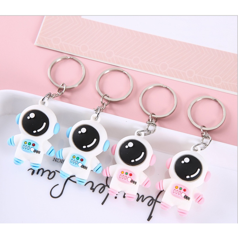 Móc Khóa Hình Phi Hành Gia Hoạt Hình Dễ Thương