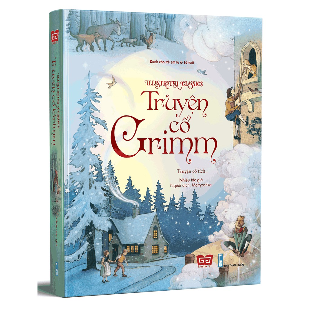 Sách - Illustrated Classics - Truyện Cổ Grimm