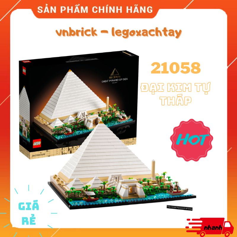 LEGO Architecture 21058 Kim Tự Tháp Giza