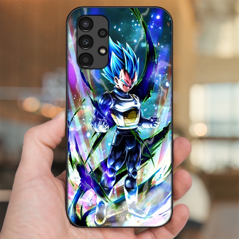 Ốp lưng Samsung A53, A72, A73 viền đen in hình Vegeta Dragon Ball