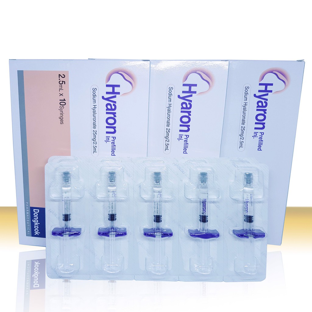 lẻ 1 Căng bóng trẻ hoá da HA Hyaron Hyaront 2.5ml Hàn Quốc HA mix prp lăn kim