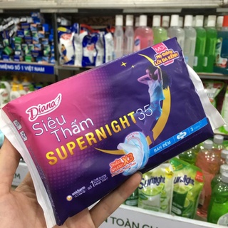 Băng vệ sinh Diana ban đêm (35cm*3 miếng)