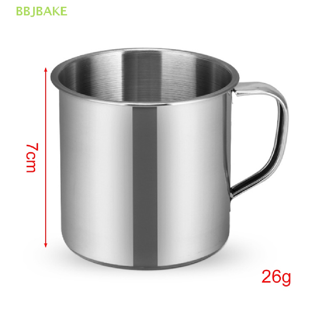 Set 6 Cốc Cà Phê Bằng Thép Không Gỉ Tiện Dụng Khi Đi Cắm Trại