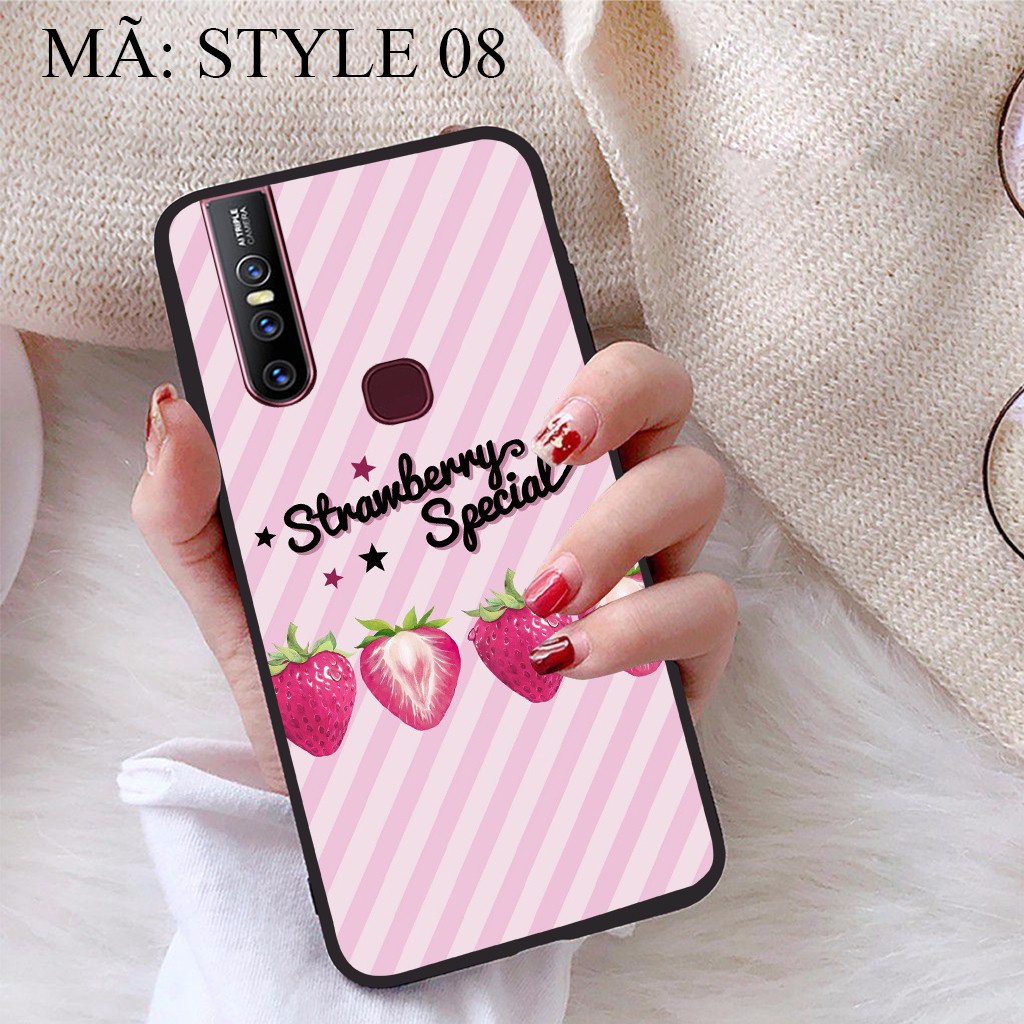 Ốp lưng Vivo V15 viền dẻo TPU BST Phong cách