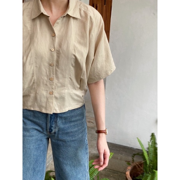 𝐒𝐚𝐦𝐢 𝐒𝐡𝐢𝐫𝐭𝐬 - Sơ Mi Linen Dáng Ngắn