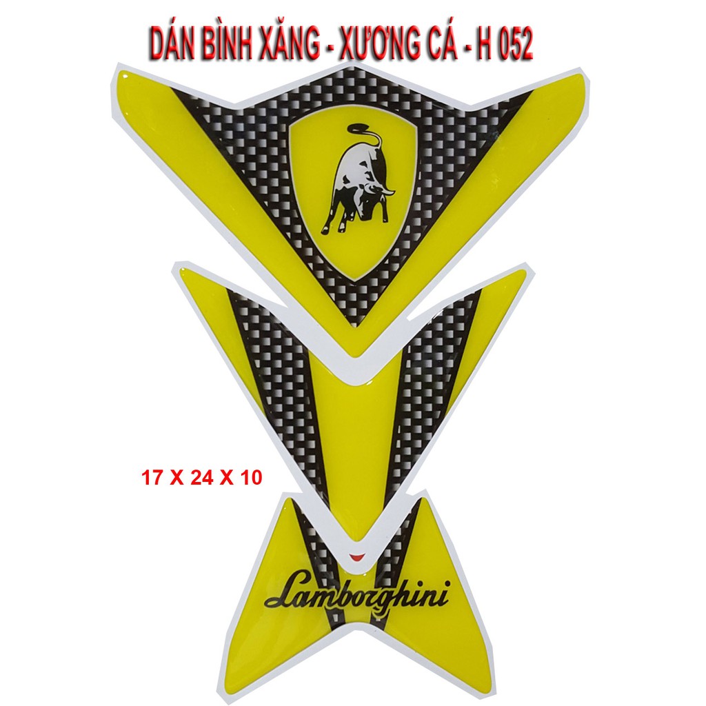 DECAL BỈNH XĂNG MÔ TÔ - 06