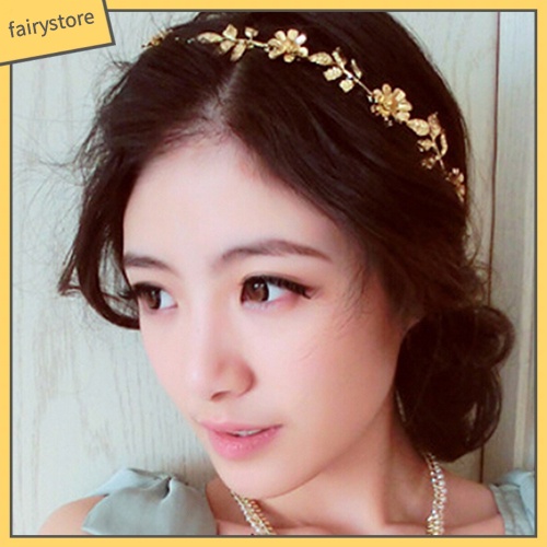 Dây buộc tóc kiểu dáng chiếc lá thời trang phong cách cho nữ