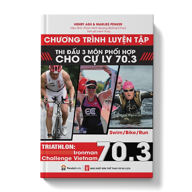 Sách - COMBO 2 cuốn: Giãn cơ chuyên nghiệp cho người chạy bộ + Chương trình tập luyện ba môn phối hợp cho cự ly 70.3