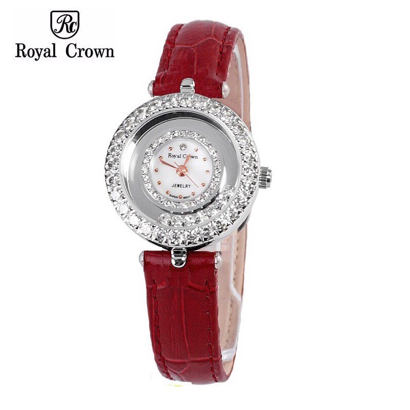 Đồng hồ nữ Royal Crown 5308 dây da