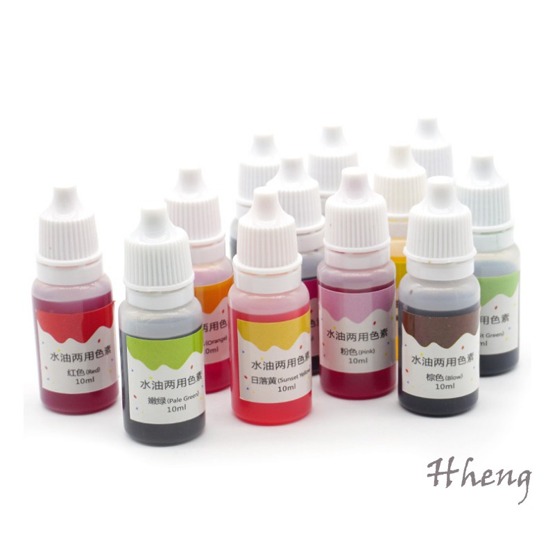 10ml Handmade Soap Dye Pigments Base Color Liquid Pigment DIY Manual Soap Colorant Tool Kit