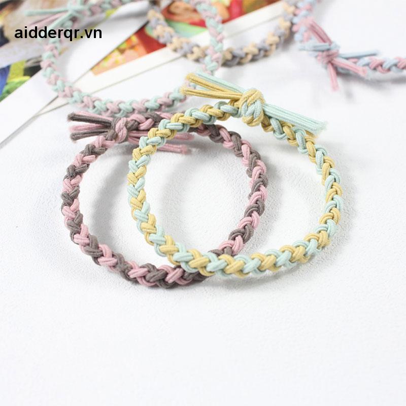 🌸🌸Dây Buộc Tóc Co Giãn Nhiều Màu Sắc Phong Cách Hàn Quốc Dành Cho Nữ