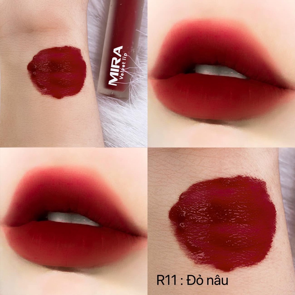 Son mira velvet - Son kem phủ nhung lì R11