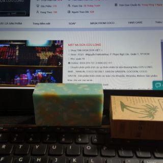 [2025] XÀ PHÒNG DẦU DỪA HANDMADE COCO SECRET LAVENDER (95~105gr)
