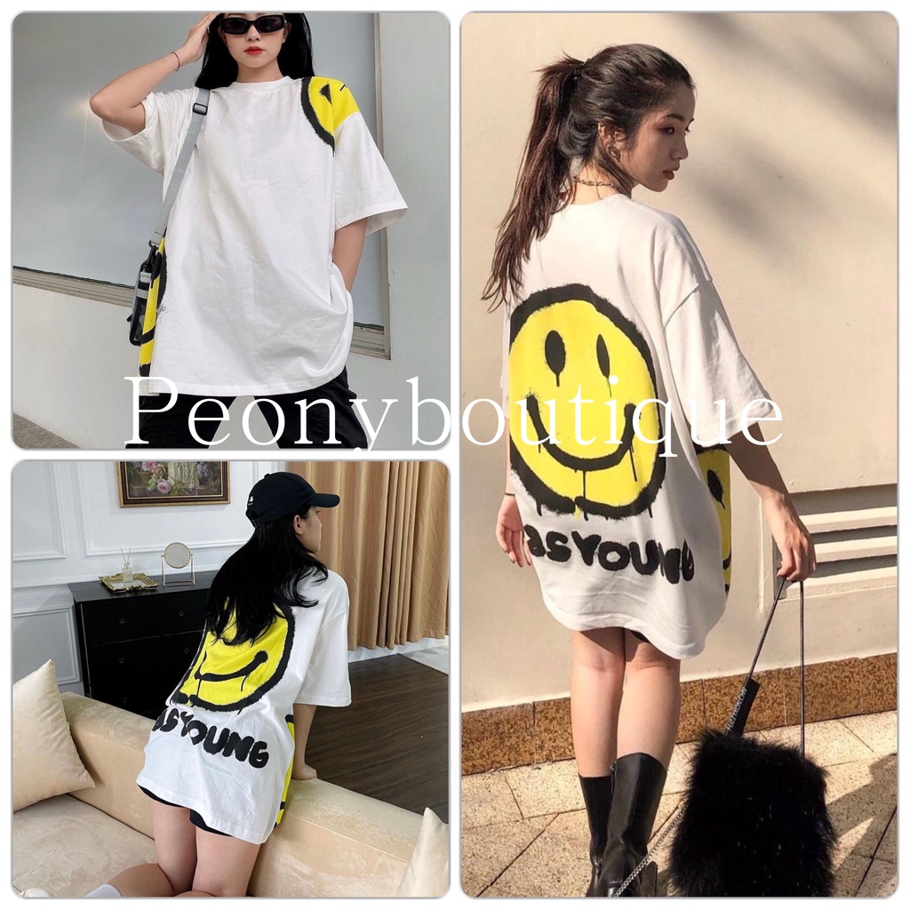 🌸 Phông form rộng tay lỡ màu trắng, 3158 oversize đẹp cá tính Ulzzang 🌸