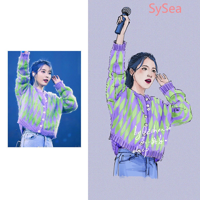 Áo Sweater Tay Dài Kẻ Sọc Ca Rô Đính Đá Kiểu Retro Thời Trang Mùa Đông Cho Nữ
