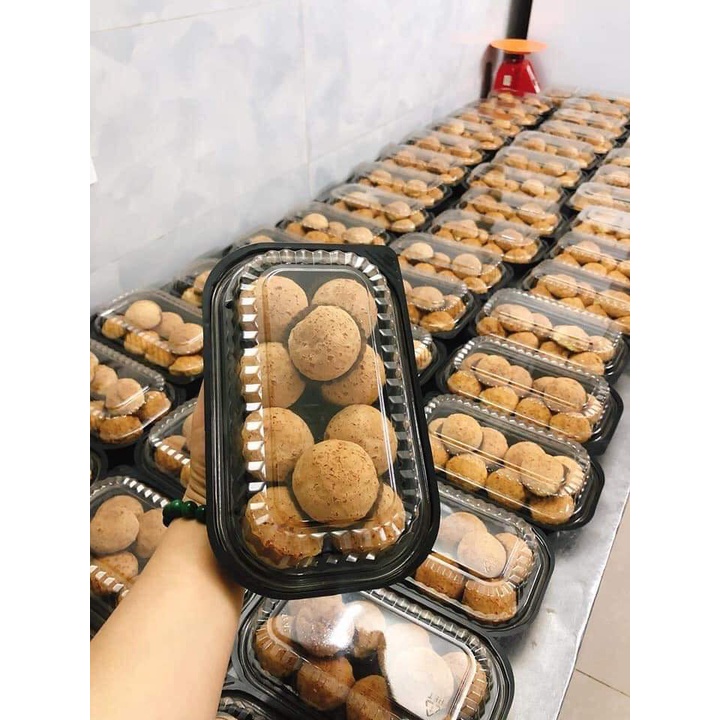 Lốc 50-100 Hộp Nhựa Ht17 - Đế Đen - Nắp Trắng