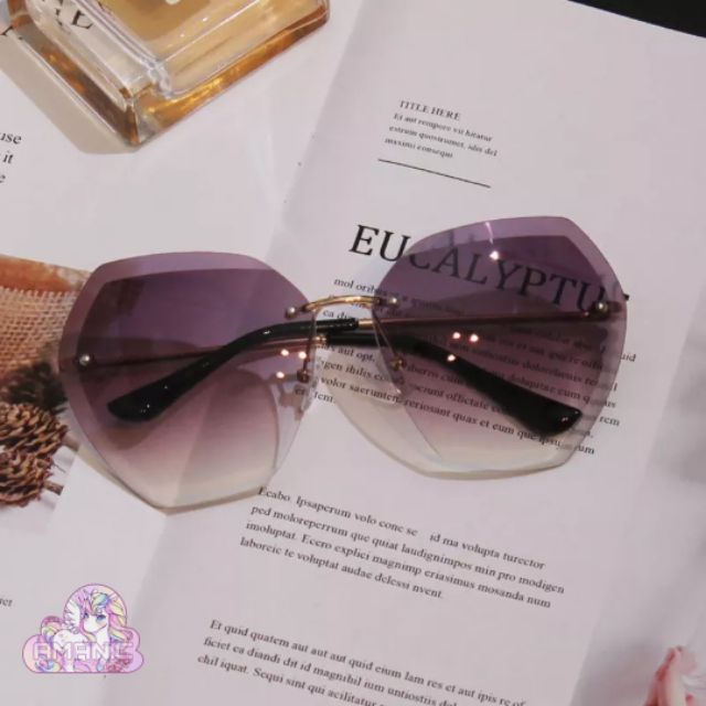 [HOT]AMA KÍNH MÁT RETRO GLITTER VIOLET THỜI THƯỢNG A003 | BigBuy360 - bigbuy360.vn