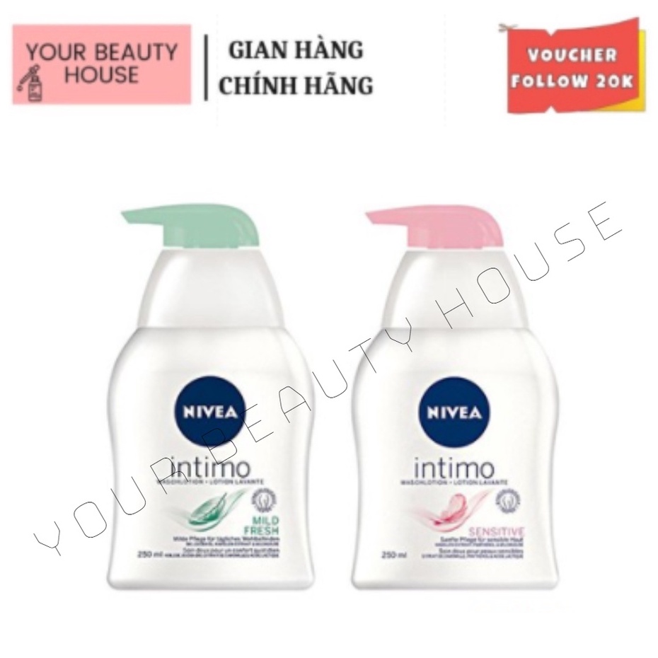 [NIVEA] DUNG DỊCH VỆ SINH PHỤ NỮ 250ML