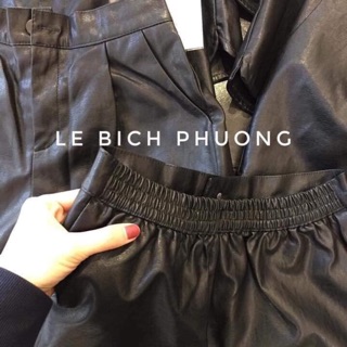 Quần short da quảng châu