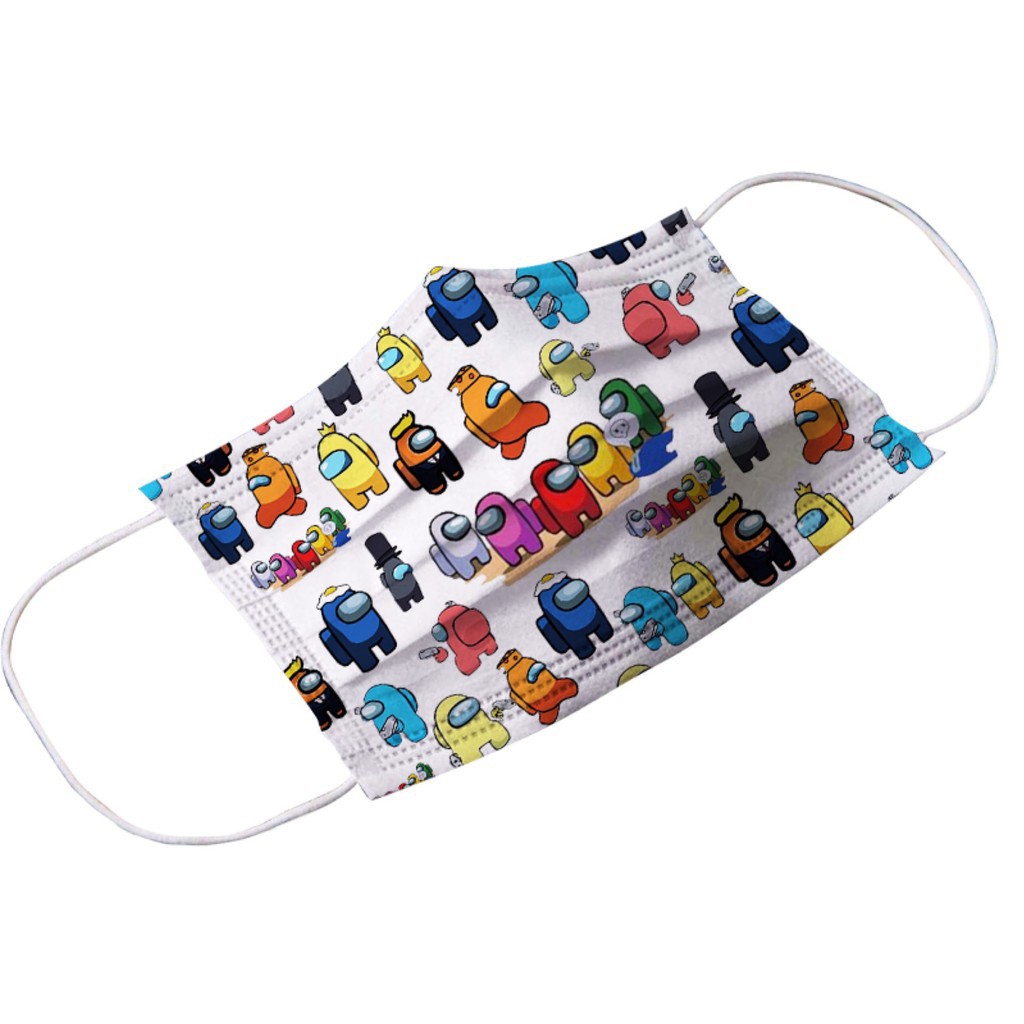 (Hàng Mới Về) Set 50 Khẩu Trang 3 Lớp Dùng Một Lần Tiện Dụng | BigBuy360 - bigbuy360.vn