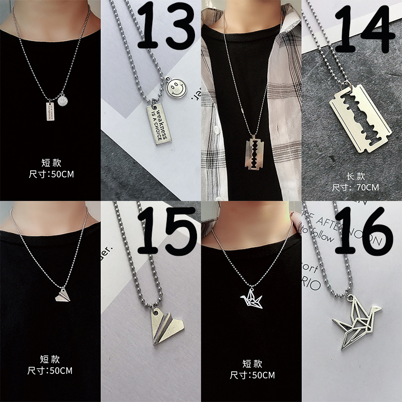 Dây chuyền bằng kim loại màu bạc phong cách hip hop cho nữ | BigBuy360 - bigbuy360.vn