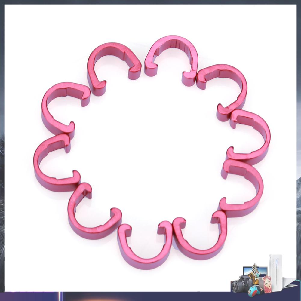 Set 10 kẹp chữ C cố định dây phanh xe đạp