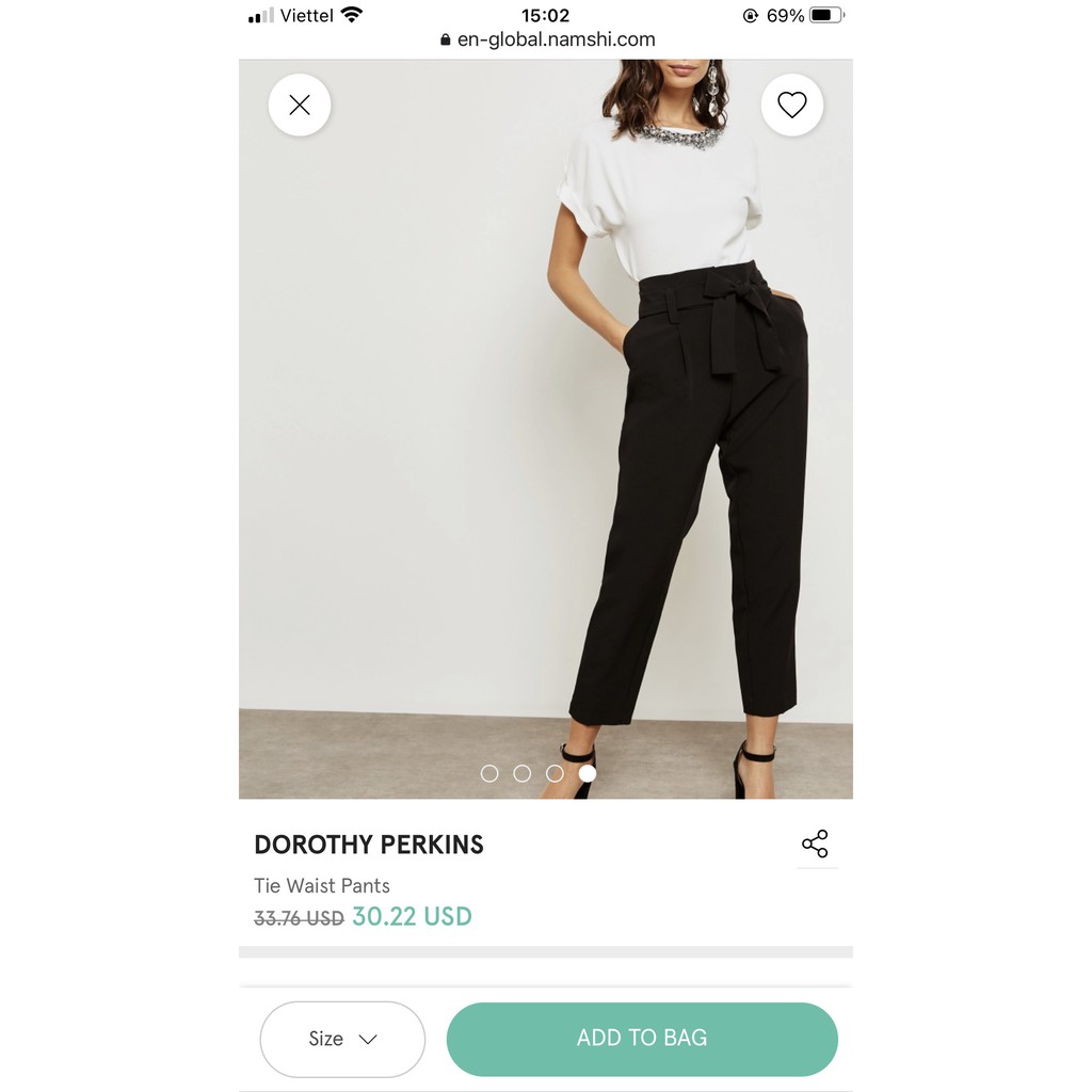 Quần tây Dorothy-perkin