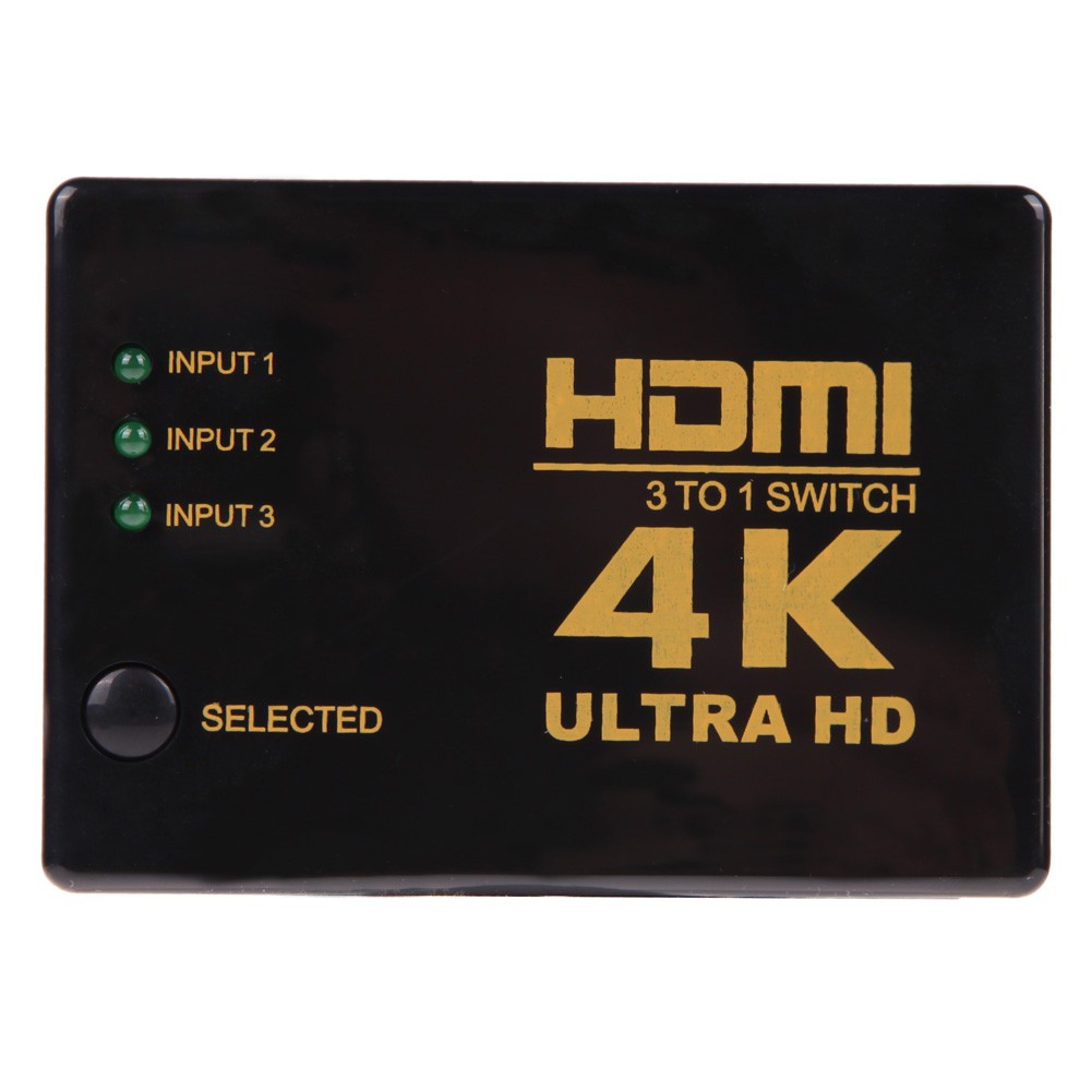 Đầu chia HDMI 4k x 2k 3 vào 1 ra chuyên dụng cho HDTV PC