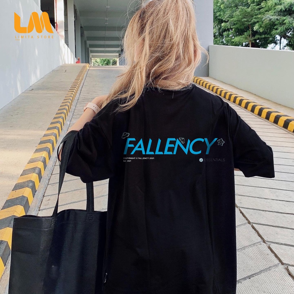 Áo thun Fallency Signature Đen - Limita store(V27)