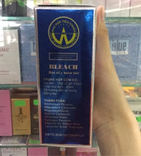 bột tẩy tóc sử dụng 1 lần