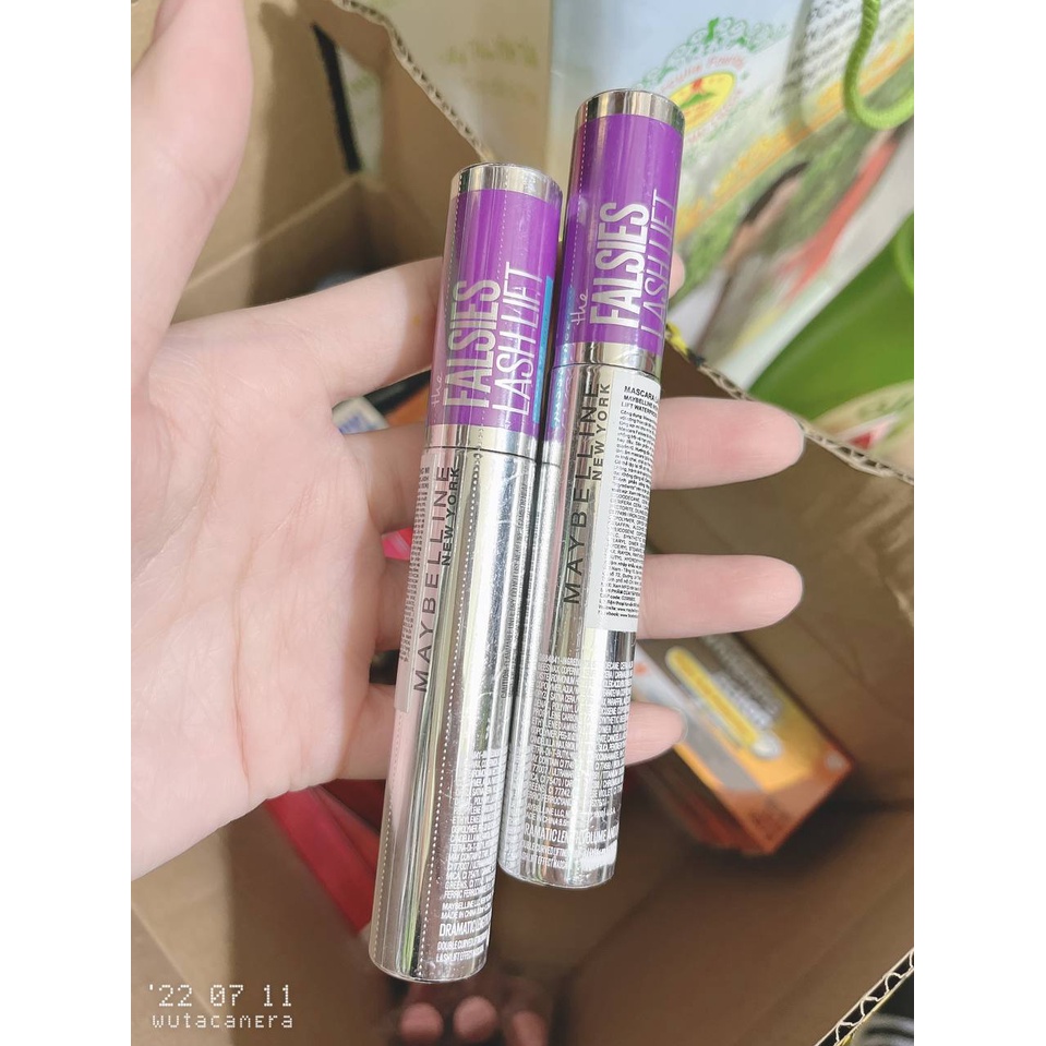 Mascara Tím Maybelline Uốn Mi - Nâng Mi - Làm Dày Mi - Không Lem - Không Trôi Falsies Lash Lift 8.6ml