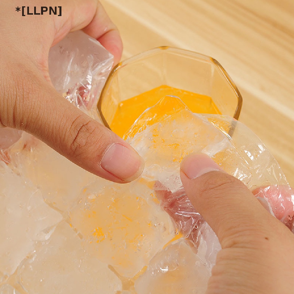 Set 10 Túi Làm Đá Viên Dùng Một Lần Kèm Phễu