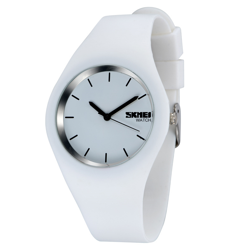 Đồng Hồ Quartz Dây Silicone Chống Thấm Nước