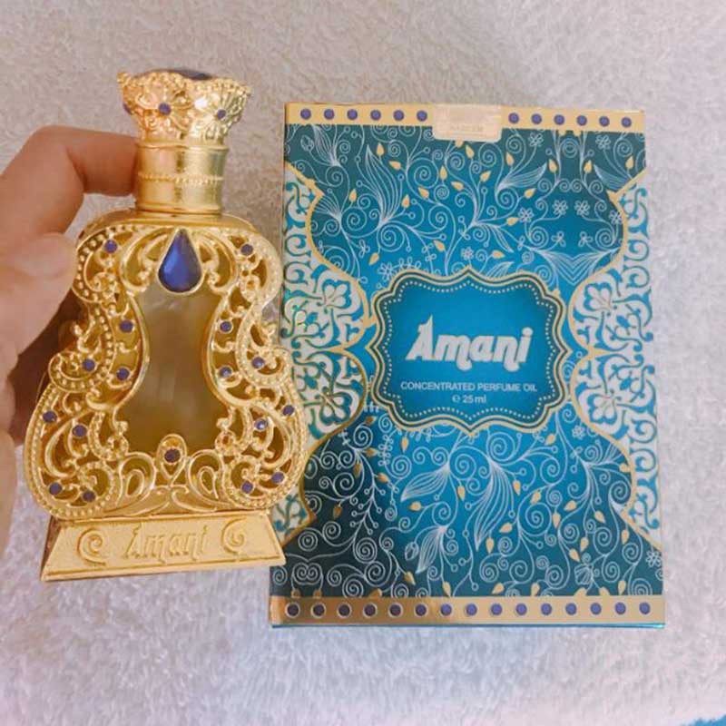 Tinh dầu Dubai nội địa nữ Amani 25ml Siêu Thơm uy tín,chất lượng tại Hồ Chí Minh