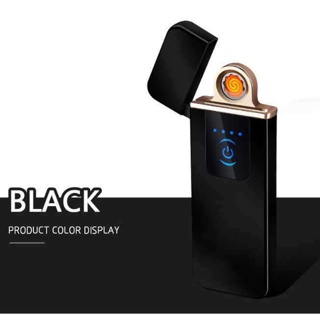 Bật lửa cảm ứng 1 chạm Touch Screen LED