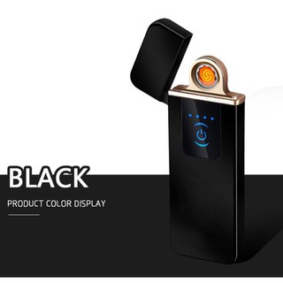 Bật lửa cảm ứng 1 chạm Touch Screen LED