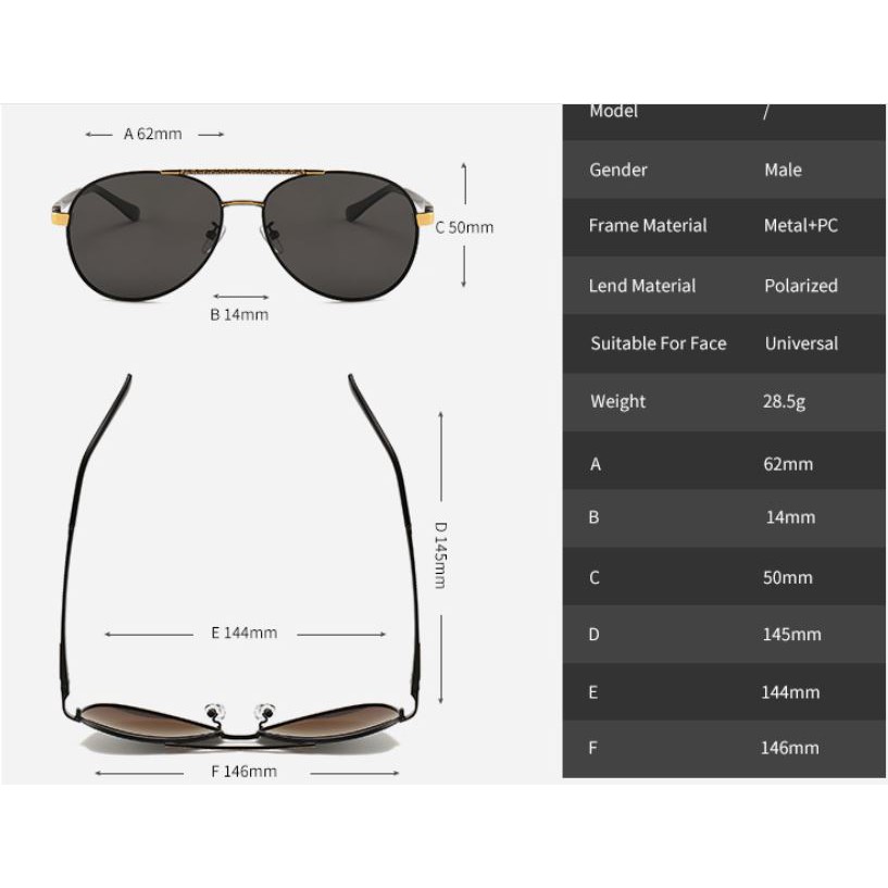 Mắt kính nam Shy Bird 8008 loại tốt