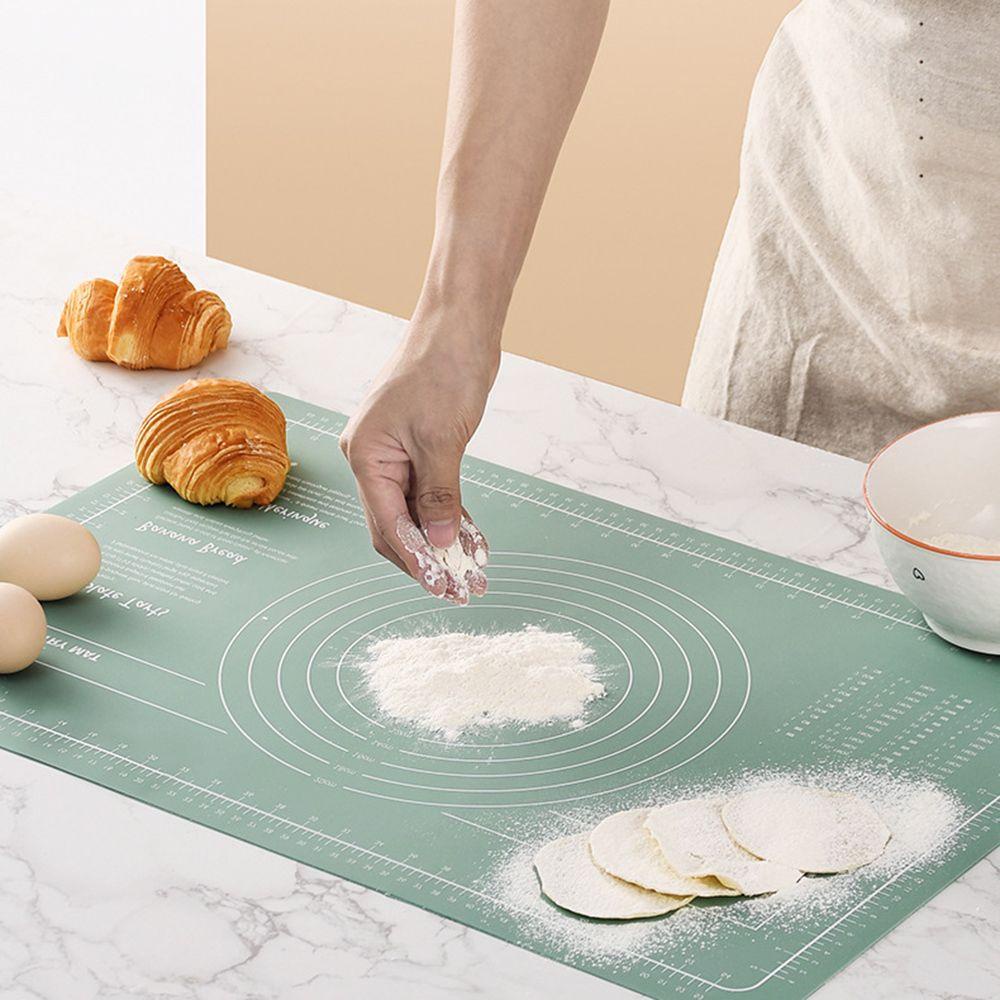 Thảm Nhào Bột Làm Bánh Tiện Dụng|Dụng Cụ Đo Lường Kèm Thang Đo Tiện Lợi
